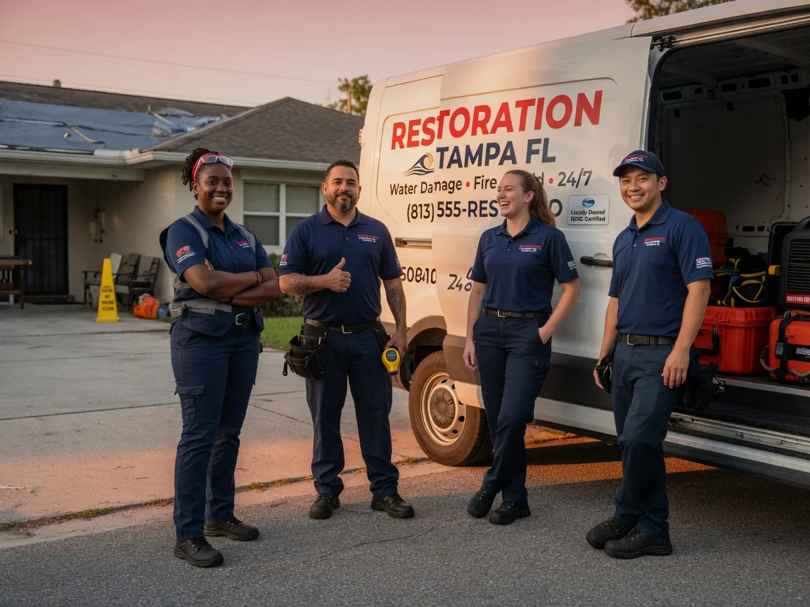 Water Damage Restoration company in Trempealeau, WI